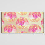 Disco Ball - Pink OmbrÃ© Desk Mat Gallery Image 3