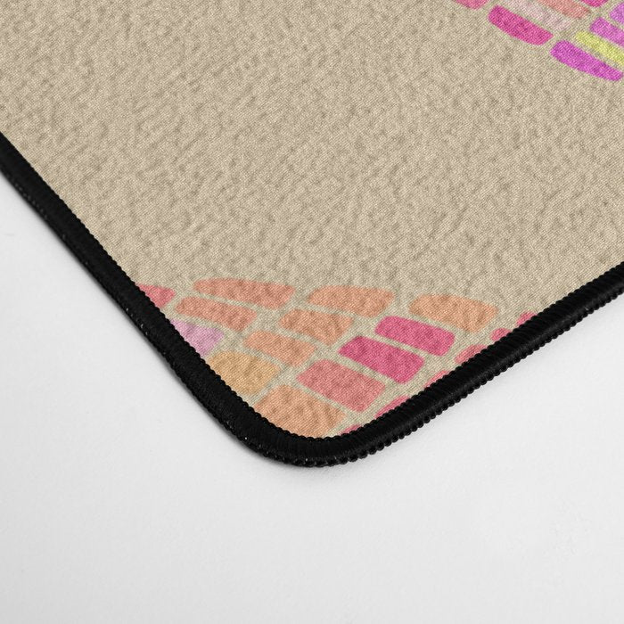 Disco Ball - Pink OmbrÃ© Desk Mat Gallery Image 4