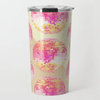 Disco Ball - Pink OmbrÃ© Travel Mug Gallery Image 1