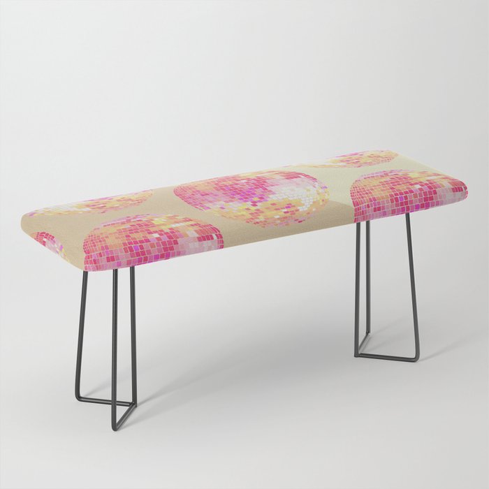 Disco Ball - Pink OmbrÃ© Bench Gallery Image 1