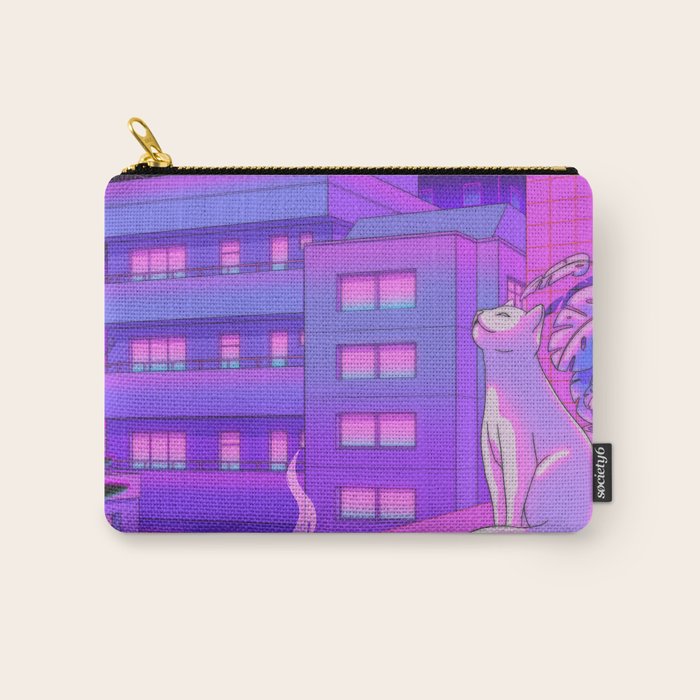 Under the Neon Moon Carry All Pouch Gallery Image 1