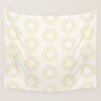 Minimalist Sunray Pattern XXI Wall Tapestry Gallery Image 4