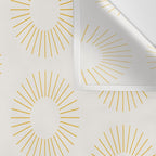 Minimalist Sunray Pattern XXI Wall Tapestry Gallery Image 3