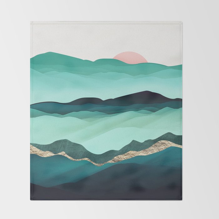 Summer Hills Throw Blanket Gallery Image 2