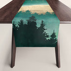 Summer Forest Mist Table Runner Gallery Image 1