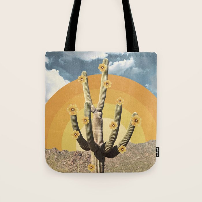 Flower of Desert Tote Bag Gallery Image 1