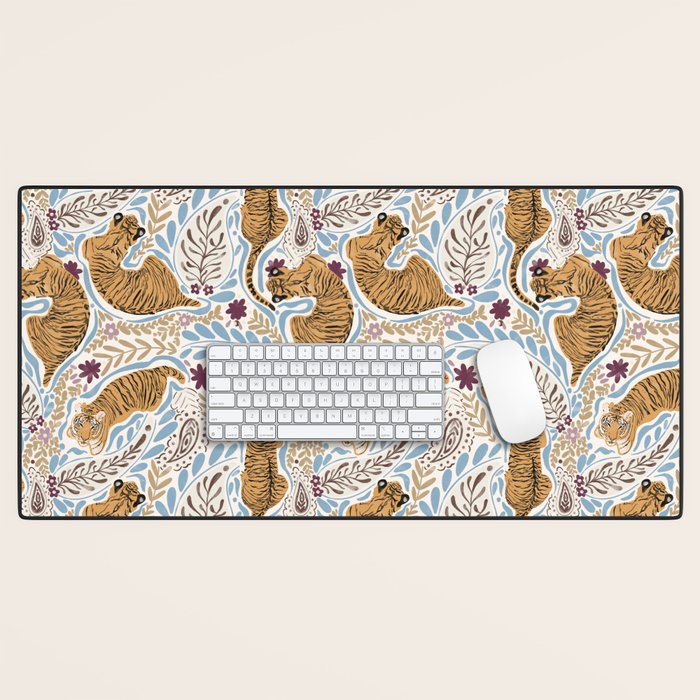 Roaring Floral Retreat Desk Mat Gallery Image 1
