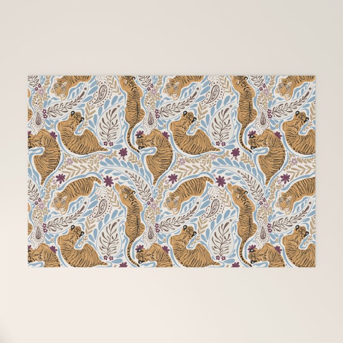 Roaring Floral Retreat Welcome Mat Gallery Image 1