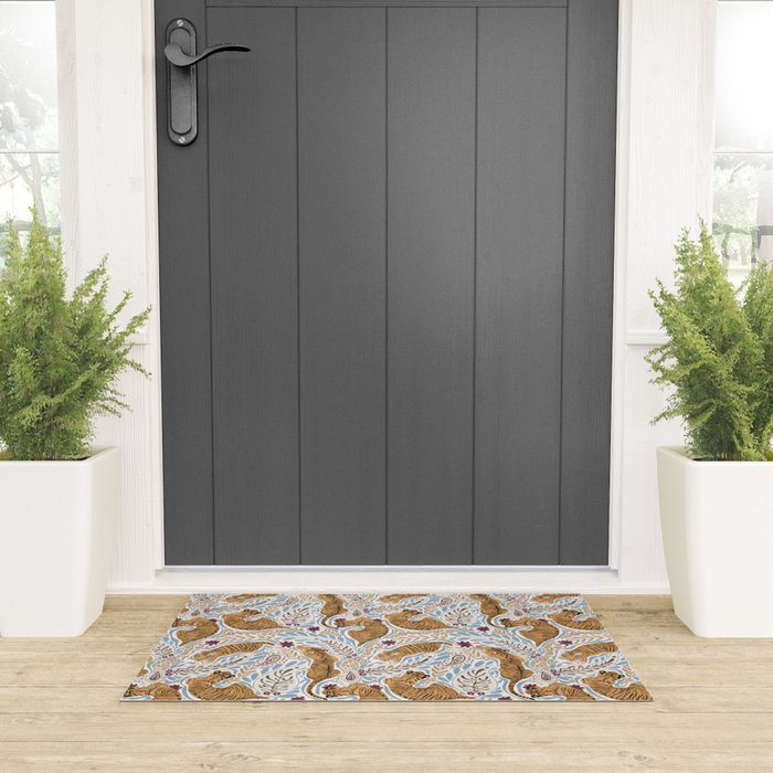 Roaring Floral Retreat Welcome Mat Gallery Image 3