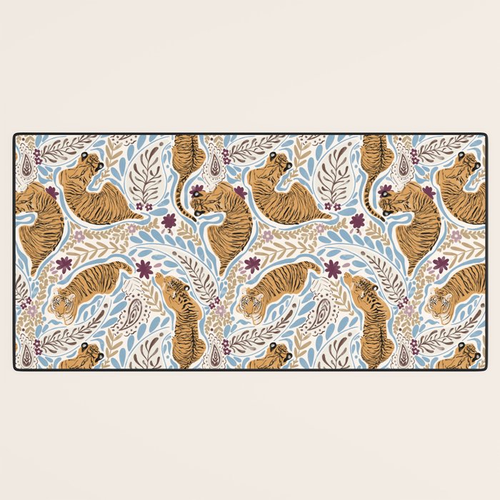 Roaring Floral Retreat Desk Mat Gallery Image 3