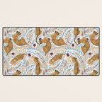 Roaring Floral Retreat Desk Mat Gallery Image 3