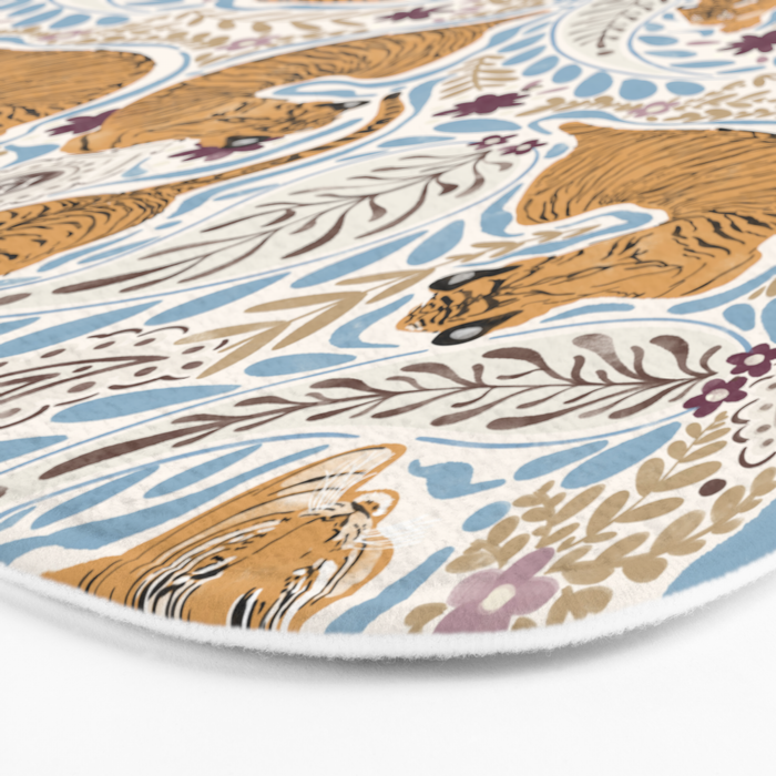 Roaring Floral Retreat Bath Mat Gallery Image 3