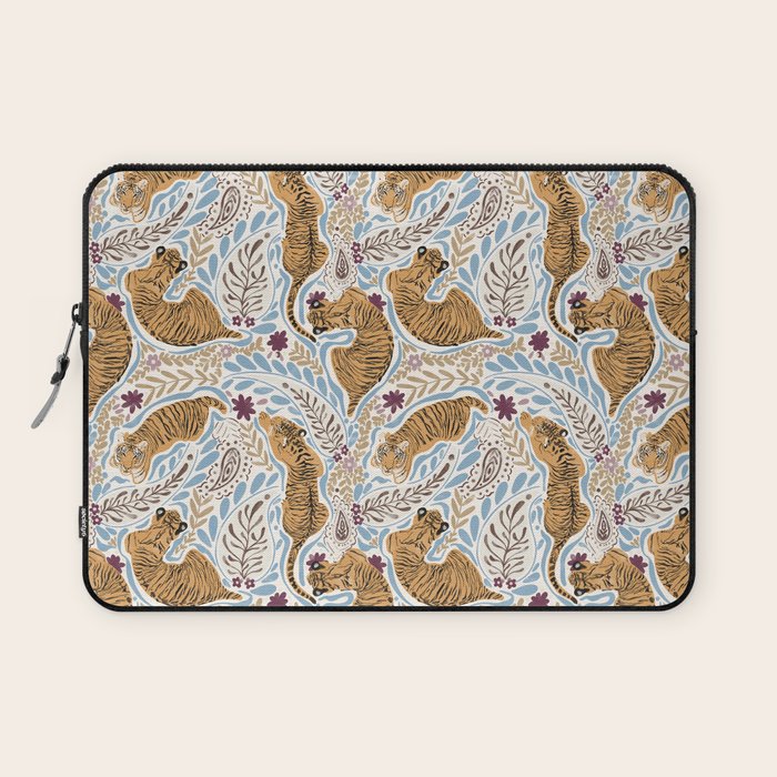 Roaring Floral Retreat Laptop Sleeve Gallery Image 1