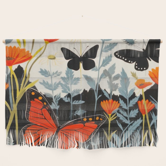 Butterfly Spring Garden Wall Hanging Gallery Image 1
