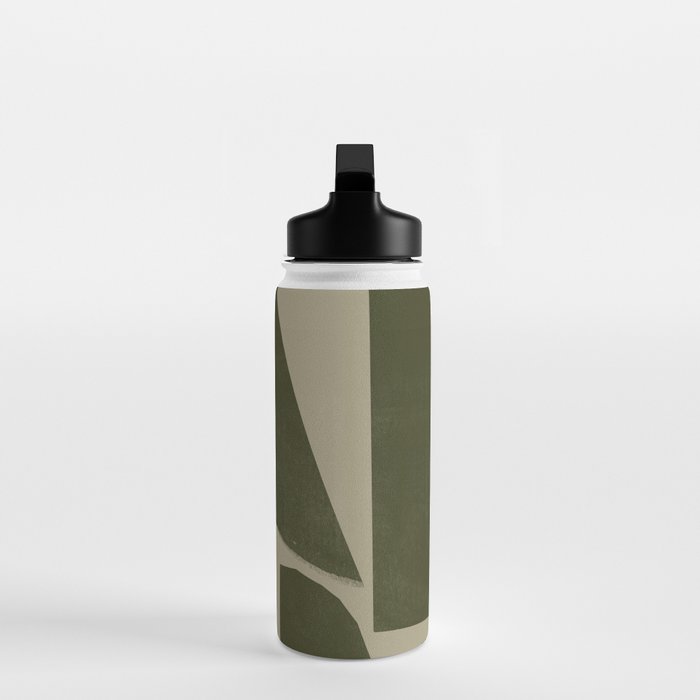 Green Paper Cut No3. Water Bottle Gallery Image 3