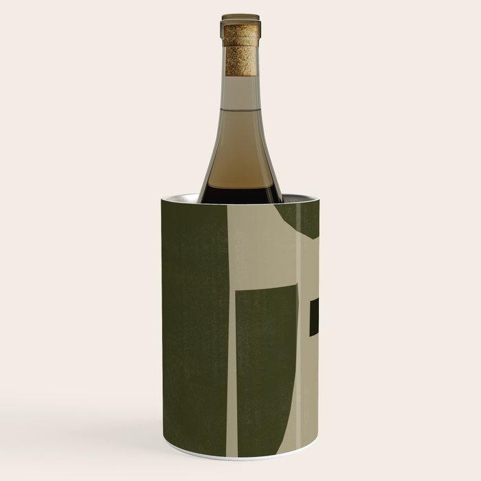 Green Paper Cut No3. Wine Chiller Gallery Image 1