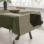 Green Paper Cut No3. Tablecloth Gallery Image 3