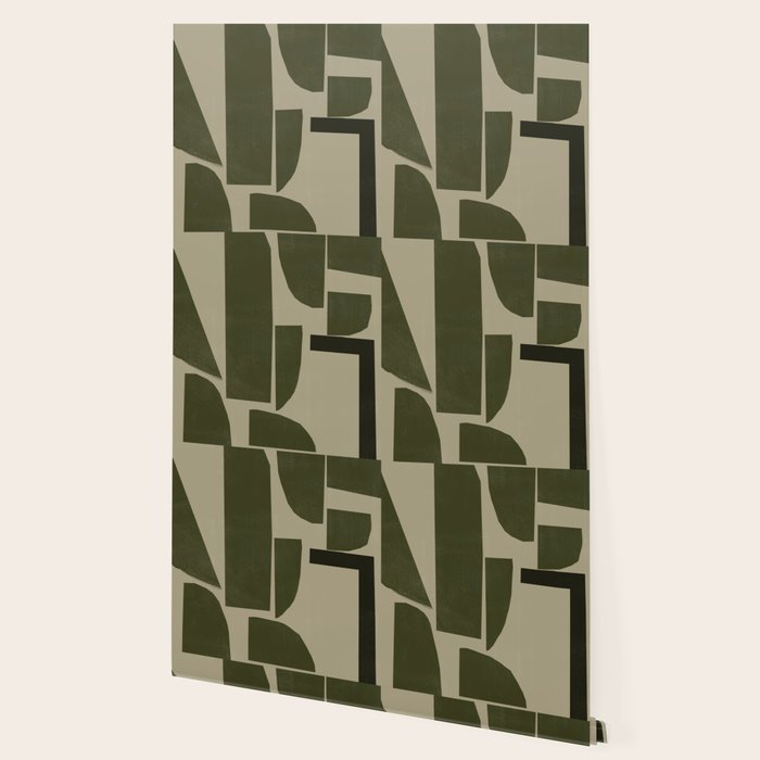 Green Paper Cut No3. Wallpaper Gallery Image 2