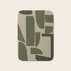 Green Paper Cut No3. Bath Mat Gallery Image 1