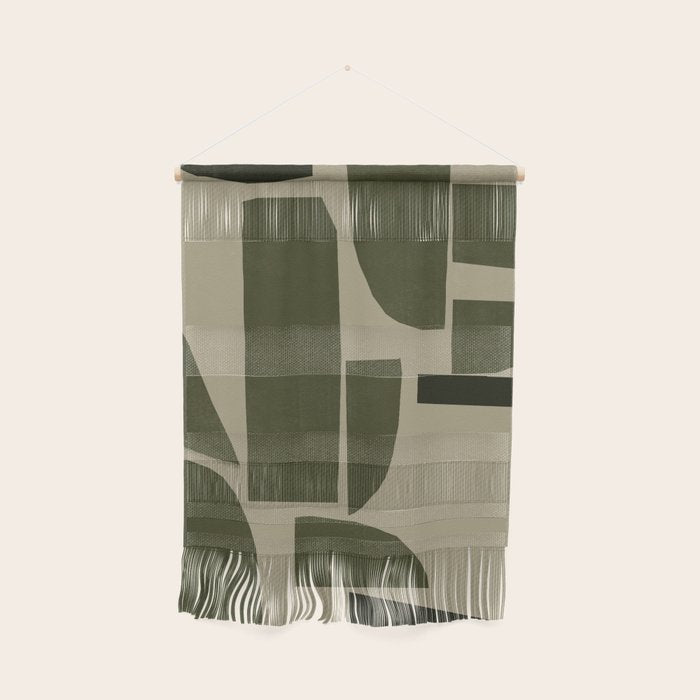 Green Paper Cut No3. Wall Hanging Gallery Image 1