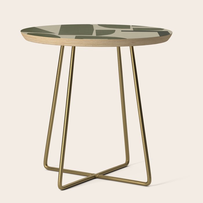 Green Paper Cut No3. Side Table Gallery Image 1