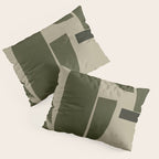 Green Paper Cut No3. Pillow Sham Gallery Image 3