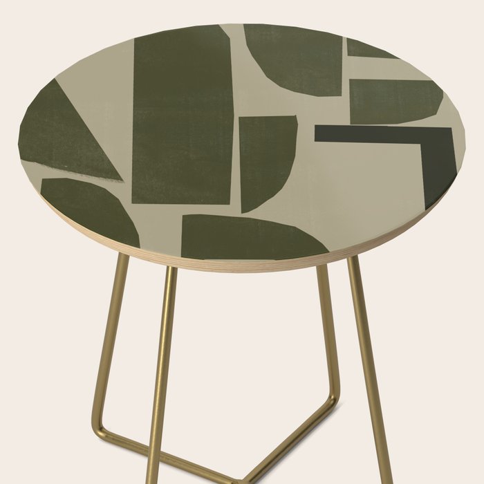 Green Paper Cut No3. Side Table Gallery Image 2