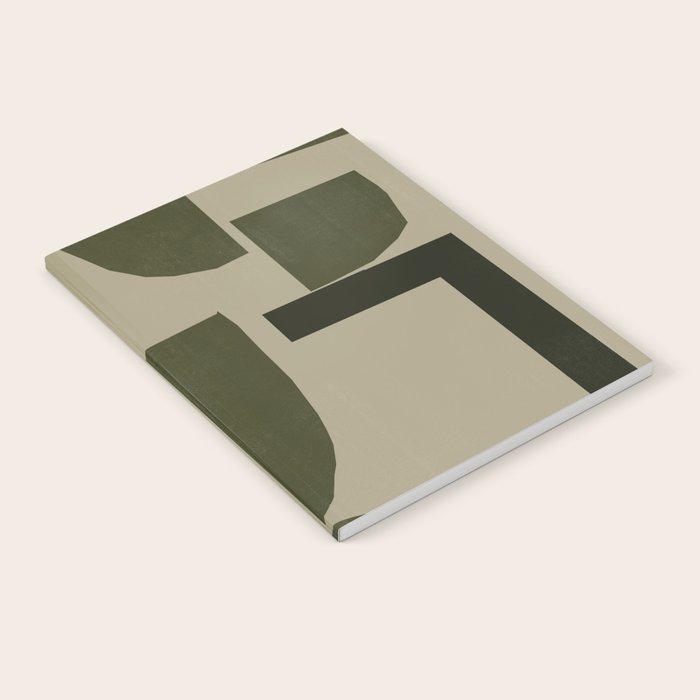 Green Paper Cut No3. Notebook Gallery Image 2