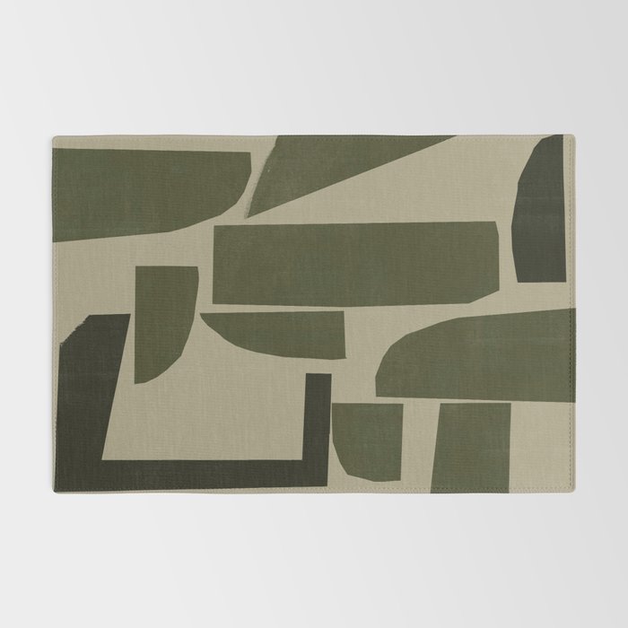 Green Paper Cut No3. Rug Gallery Image 2
