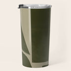 Green Paper Cut No3. Travel Mug Gallery Image 3