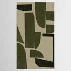 Green Paper Cut No3. Tablecloth Gallery Image 2