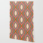 Disco Diamonds Retro Pattern Wallpaper Gallery Image 2