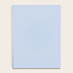 Soft Baby Blue Solid Color Notebook Gallery Image 4