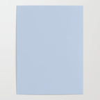 Soft Baby Blue Solid Color Poster Gallery Image 4