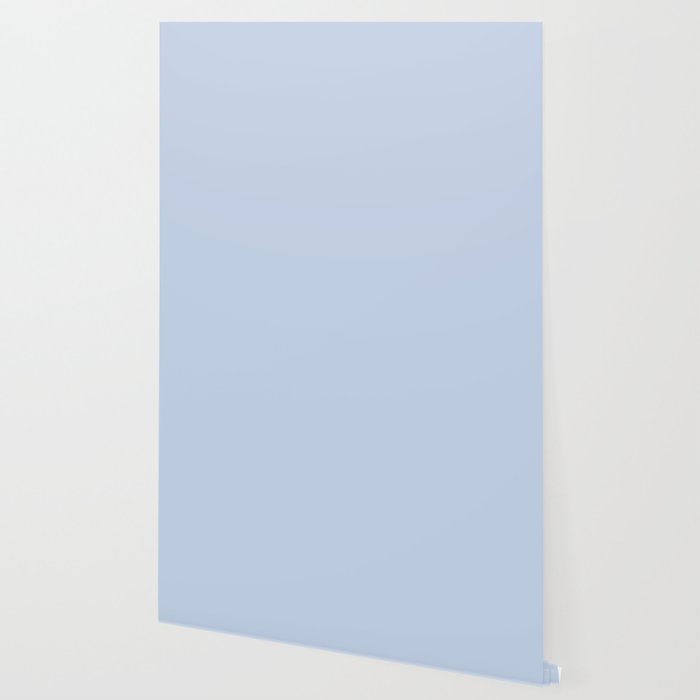 Soft Baby Blue Solid Color Wallpaper Gallery Image 2