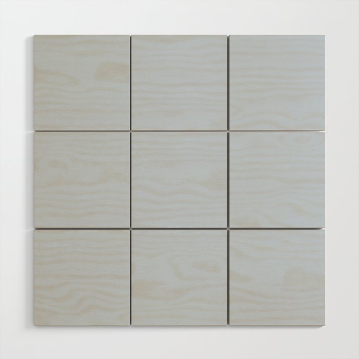Soft Baby Blue Solid Color Wood Wall Art Gallery Image 1