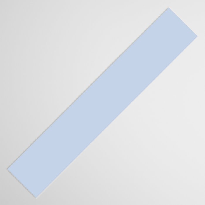 Soft Baby Blue Solid Color Table Runner Gallery Image 3