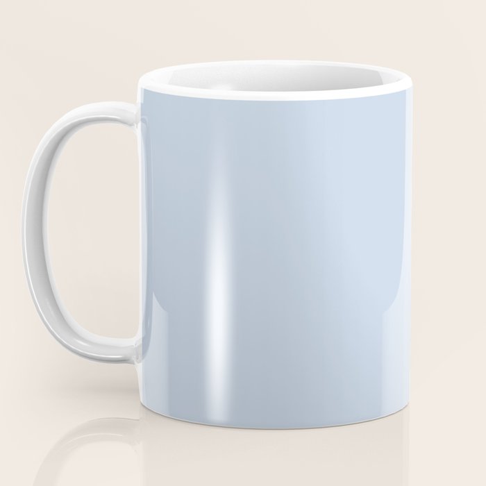 Soft Baby Blue Solid Color Coffee Mug Gallery Image 3