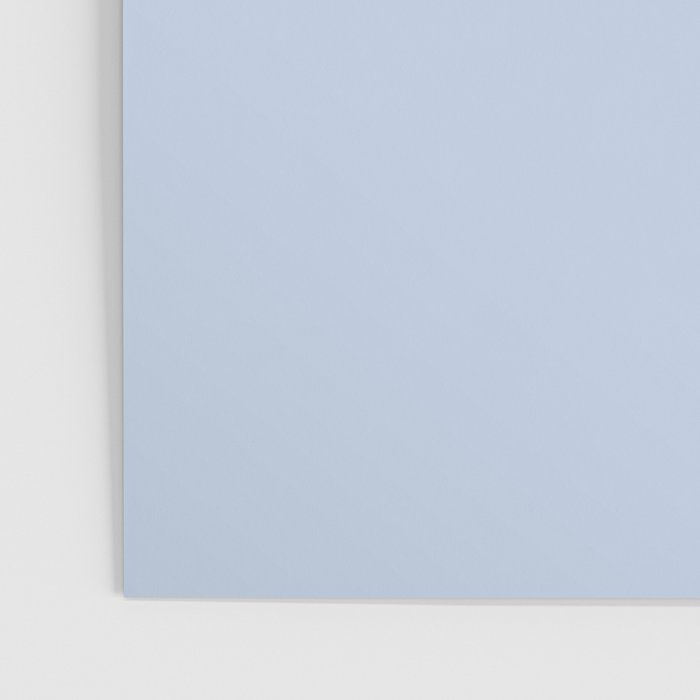 Soft Baby Blue Solid Color Poster Gallery Image 3