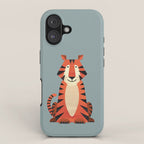 Whimsy Tiger iPhone Case Gallery Image 1