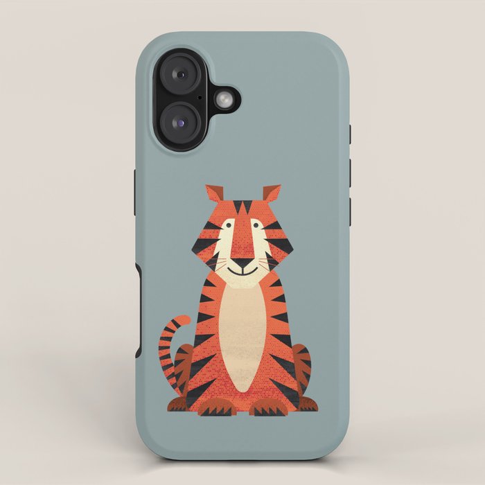 Whimsy Tiger iPhone Case Gallery Image 1