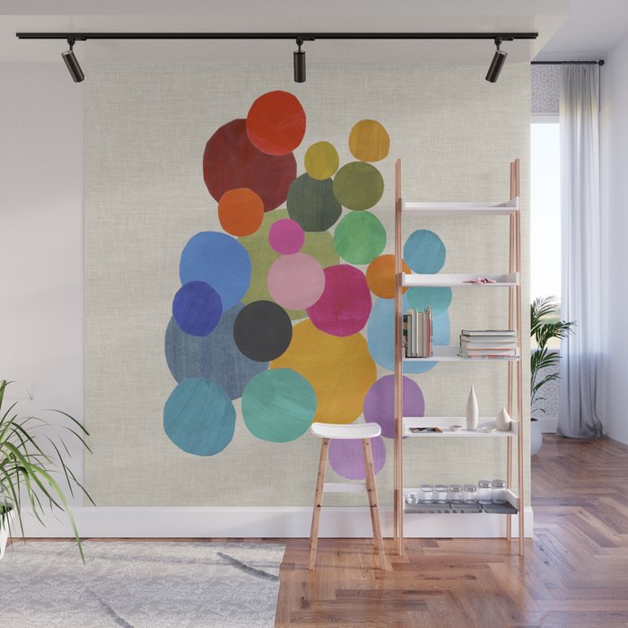 Bubble Pop Wall Mural Gallery Image 1