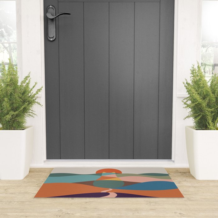 Cat Landscape 65 Welcome Mat Gallery Image 3