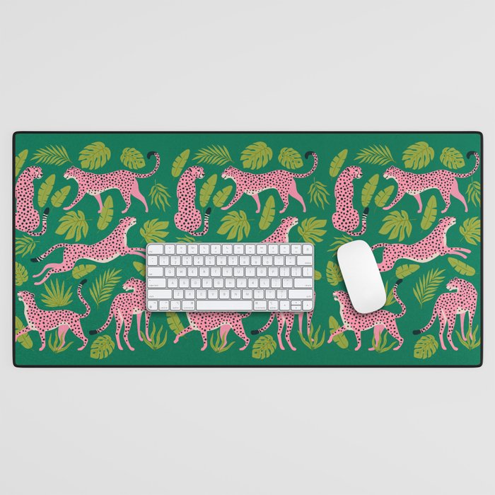 The Stare: Pop Tropical Edition Desk Mat Gallery Image 1
