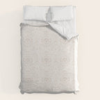 Boho Watercolor Geometric - Neutral Duvet Cover Gallery Image 6