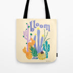 Cactus Blooms Tote Bag Gallery Image 1