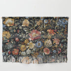 Countryside Bloom Ethereal Dark Floral Wall Hanging Gallery Image 1