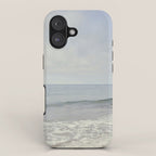 seascape no. 7 - ocean waves photograph iPhone Case Gallery Image 1