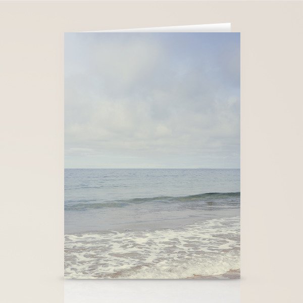 seascape no. 7 - ocean waves photograph Stationery Card Gallery Image 1