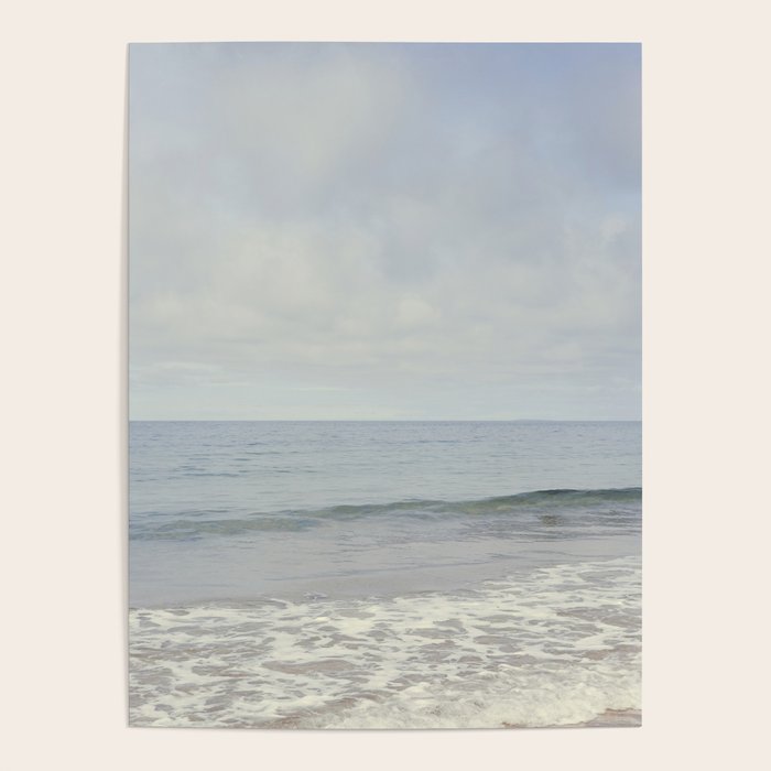 seascape no. 7 - ocean waves photograph Poster Gallery Image 1